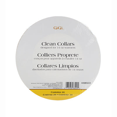 GiGi Clean Collars, 20 ct Fits 14 oz