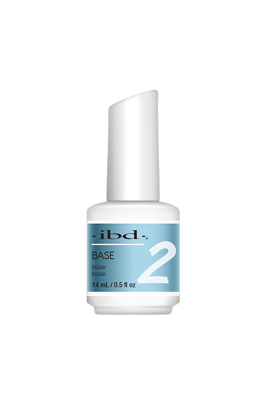 Front view of a capped ibd Dip& Sculpt nail base care in 0.5-ounce bottle