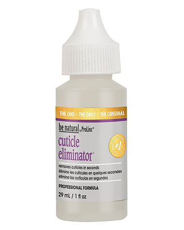 ProLinc Cuticle Eliminator 1oz - A small bottle of ProLinc be natural cuticle eliminator, a professional formula that removes cuticles in seconds.
