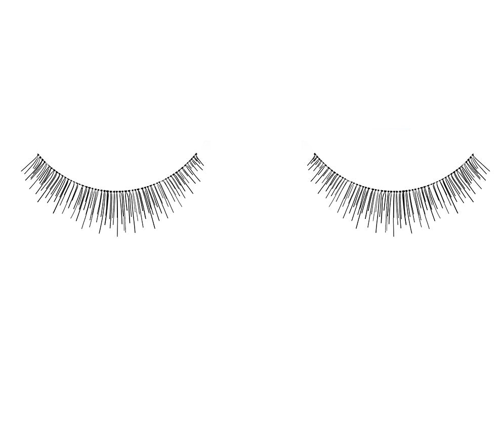 A single pair of Ardell Lash Lites - Demure showing its invisible lightweight band blends lash