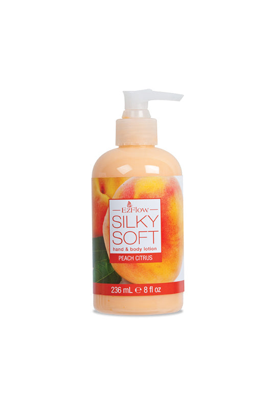 EzFlow Silky Soft Peach Citrus Hand & Body Lotion - 8oz - Hydrating hand and body lotion with a sweet peach citrus scent.
