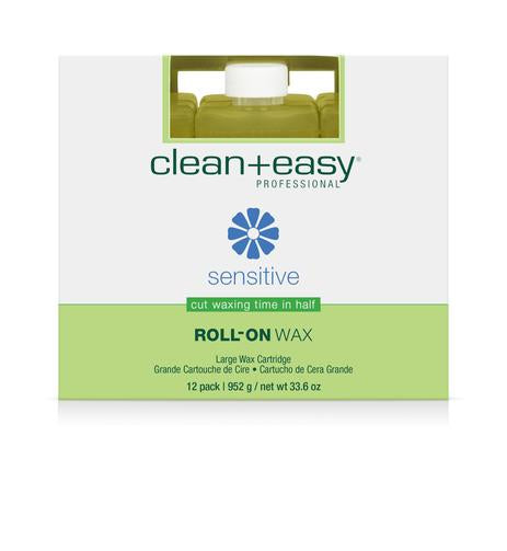 Clean + Easy Large Sensitive Wax Refill, 12 pk