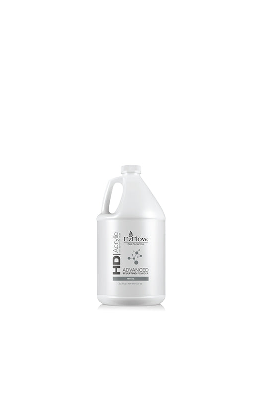 EzFlow HD Acrylic Advanced Powder White offers durable, salon-quality nail enhancements with superior adhesion.