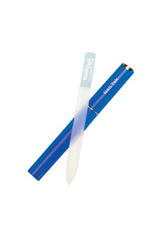 Nail Tek Medium File 5" with Cobalt Blue Companion Case
