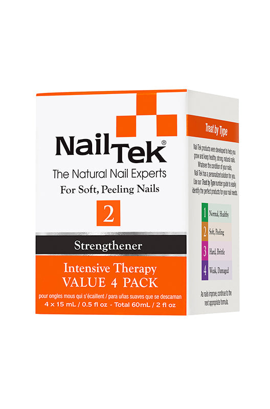 Nail Tek Intensive Therapy 2 Pro Pack, 4/0.5 oz