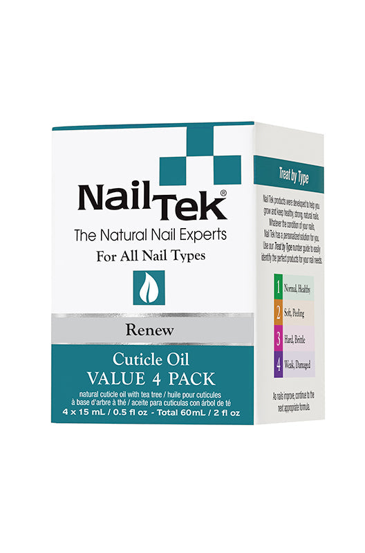 Nail Tek Renew Pro Pack, 4/0.5 oz