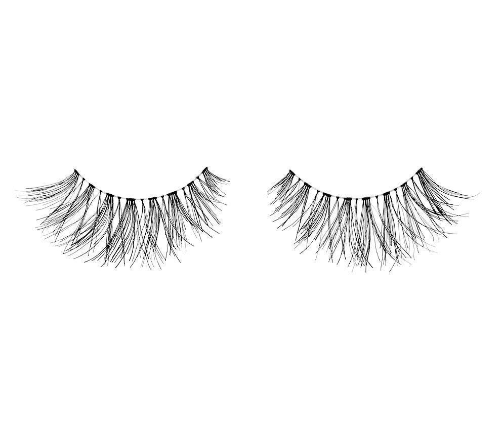A pair of Ardell Wispies 113 featuring its signature wispies style with crisscross, feathering & curl