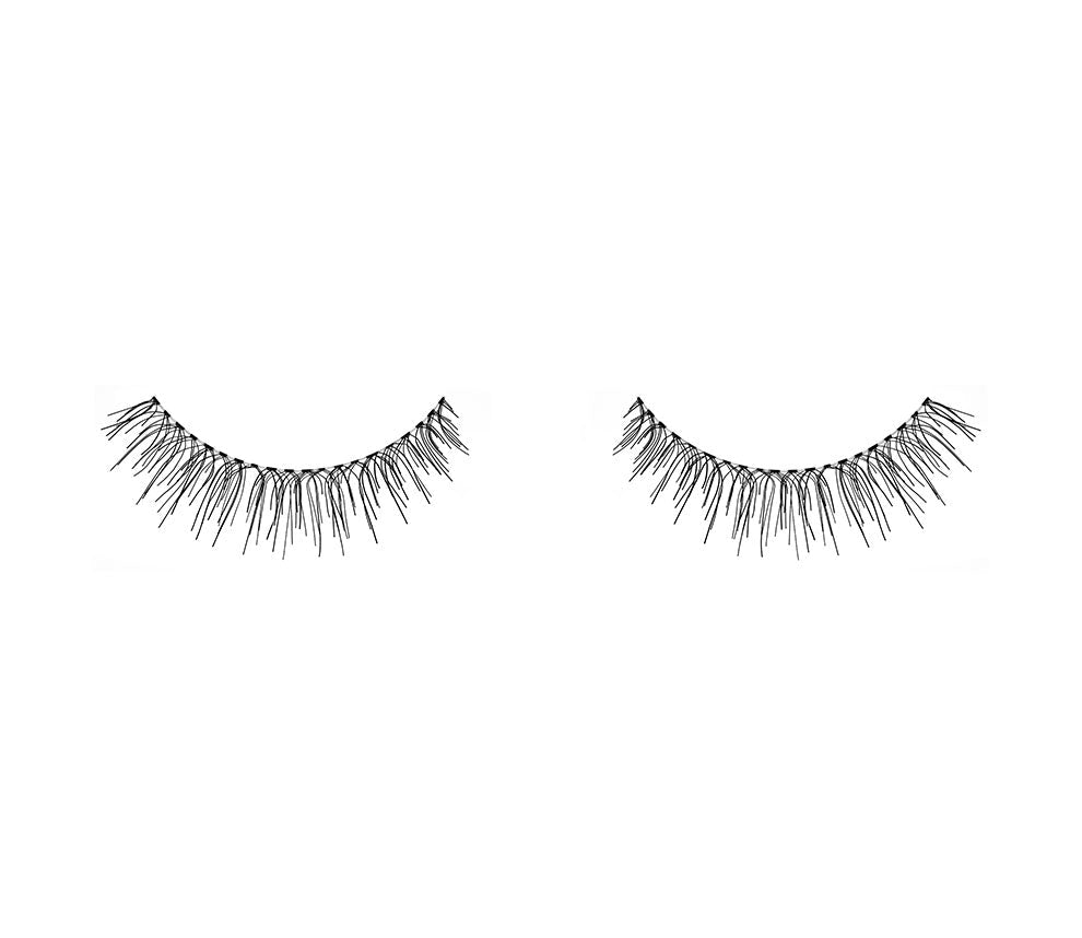 A single pair of Ardell Self Adhesive 110 Upper & Under Lashes for the left & right eye