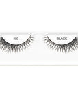 Pair of Ardell Edgy Lash 403 faux lashes in inner plastic packaging labeled "Ardell" & "403 Black"