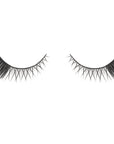 Pair of Ardell Edgy Lash 404 false lashes side by side featuring clustered lash fibers