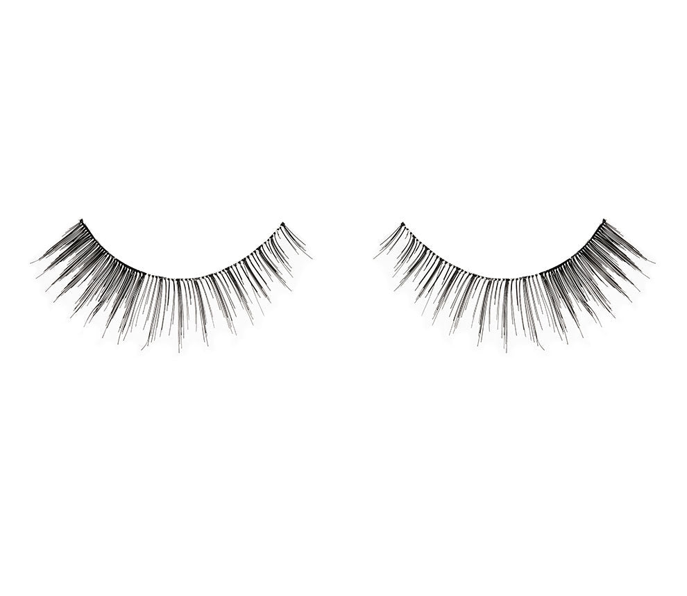 Pair of Ardell Edgy Lash 405 false lashes side by side featuring clustered lash fibers