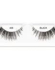 Pair of Ardell Edgy Lash 406 faux lashes in inner plastic packaging labeled "Ardell" & "406 Black"