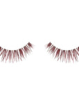 Pair of Ardell Demi Wispies Wine false lashes side by side featuring clustered lash fibers