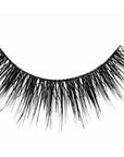 A close-up shot of Double Up 207 lash by Ardell, right wispies showing its flared, full volume faux lash