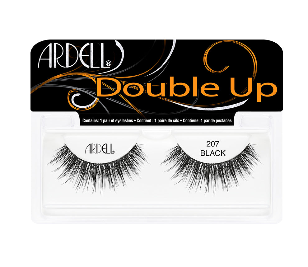 Ardell's Double Up 207 in its retail packaging with printed product information