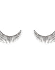 Pair of Ardell Curvy 411 false lashes side by side featuring clustered lash fibers