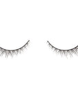 Pair of Ardell Glamour 412 false lashes side by side featuring clustered lash fibers