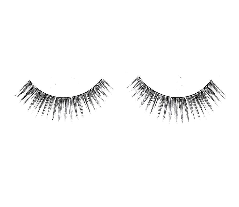 Set of Ardell Natural 131 false lashes side by side featuring clustered lash fibers