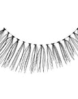 Close-up of an Ardell Demi Luvies - Black false lash for the right eye featuring clustered lash fibers