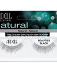 Front view of an Ardell Beauties Lash faux lashes set in a complete retail wall hook packaging