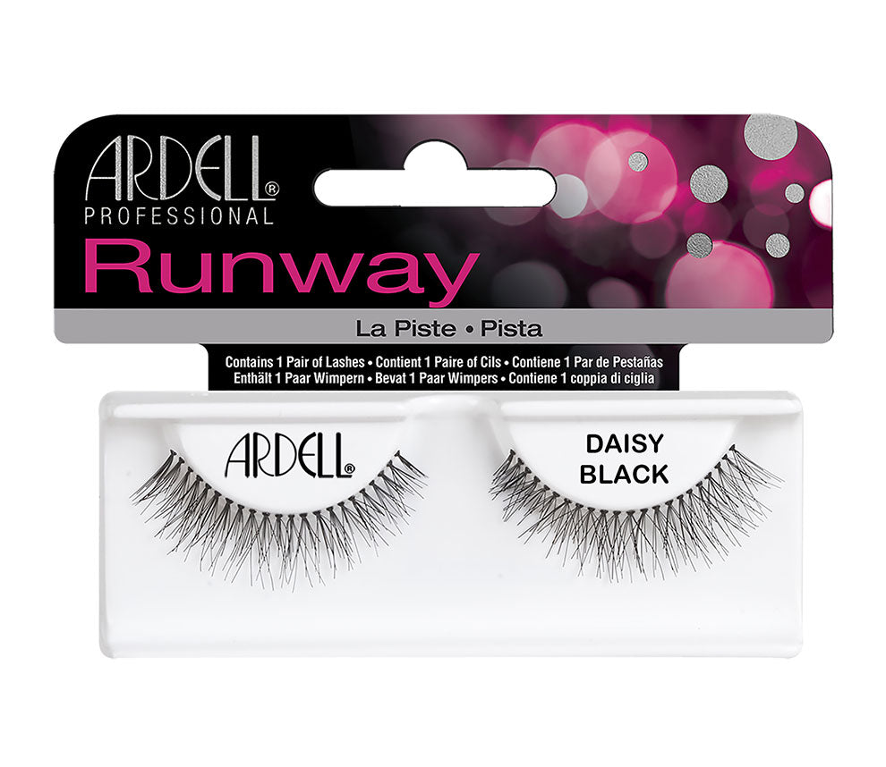 Front view of an Ardell Scanties Lash false lashes set in complete retail wall hook packaging