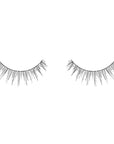 Set of Ardell Fairies Lash - Black false lashes side by side featuring clustered lash fibers