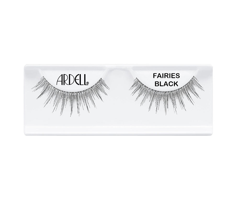 Pair of Ardell Fairies Lash - Black lashes in inner packaging labelled "Ardell" & "Fairies Black"
