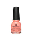 14ml Pink nail polish bottle from China Glaze in I Just Cant-loupe color variant