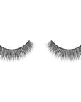 A single pair of Ardell Double Up Lash 208 showing its medium volume, long length & rounded lash style