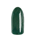 Shimmering hunter green color preview of EzFlow TruDIP Money Honey nail dip powder