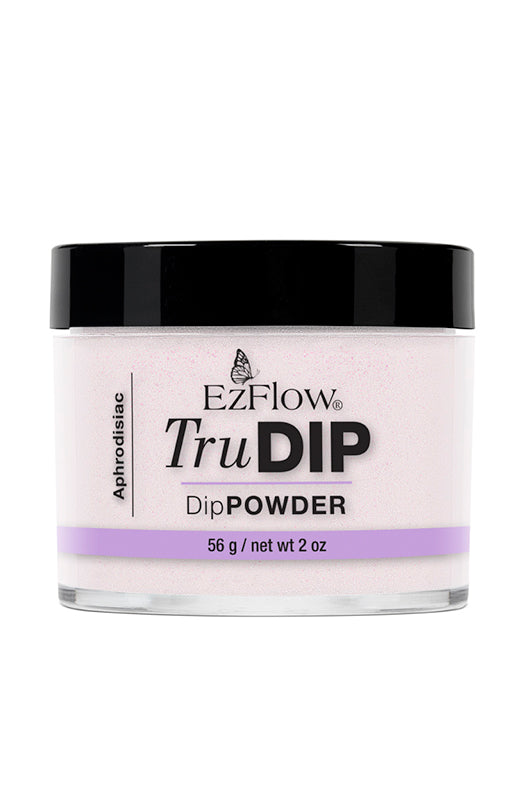 EzFlow TruDIP Aphrodisiac contained within a labelled 2 ounce glass jar with a print-on product label