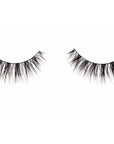 A closeup shot of Ardell Fauxmink Wispies' pair showing its actual look, length, volume, and design on a white background