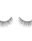 A single pair of Ardell's Faux Mink 812 showing its crisscross, rounded cuts that creates a multi-dimensional look