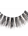 A closeup shot of Ardell Double Up 213 featuring its full volume fill, extra-long length & clustered lash style