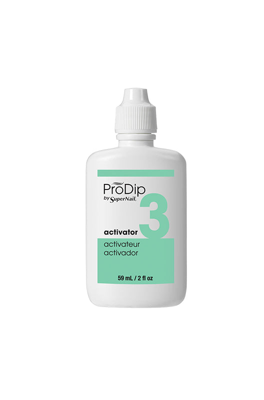 2 fl oz ProDip Activator for SuperNail acrylic dipping system, step 3.