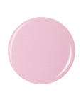Sample color Pantone of a blush pink nail polish in circle shape