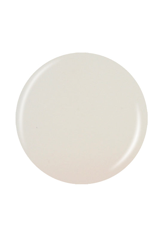 A circular color swatch of China Glaze Nail Lacquer with shiny nude color of Oxygen variant