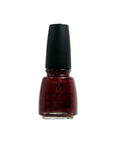 0.5-ounce nail polish bottle of China Glaze Nail Lacquer collection with Salsa color variation
