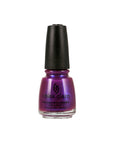 0.5-ounce size of a Nail polish bottle from China Glaze in Reggae To Riches variant with label text