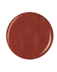 Sample swatch drop in Dark brown circle in white color background