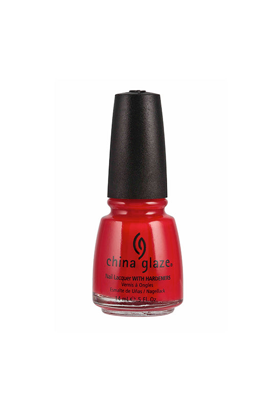 China Glaze Nail Lacquer, Italian Red 0.5 fl oz