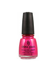 Front view of 0.5-ounce nail polish bottle from China Glaze with Limbo Bimbo color shade