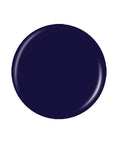 Glossy royal cobalt blue circle sample color Pantone in a white color scene