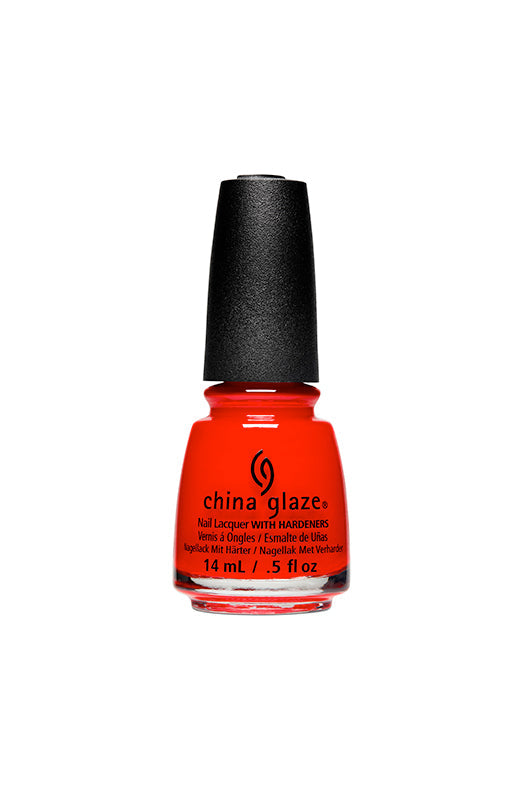 China Glaze Nail Lacquer, Flame-Boyant 0.5 fl oz