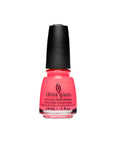 Pink 0.5-ounce capped bottle of nail polish from China Glaze in Sen-Set The Mood variant