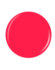 Glossy Hot coral pink Pantone in round shape illustration