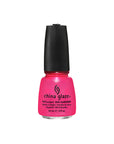 Frontage of 14ml nail polish glass bottle from China Glaze in Love's A Beach color variant