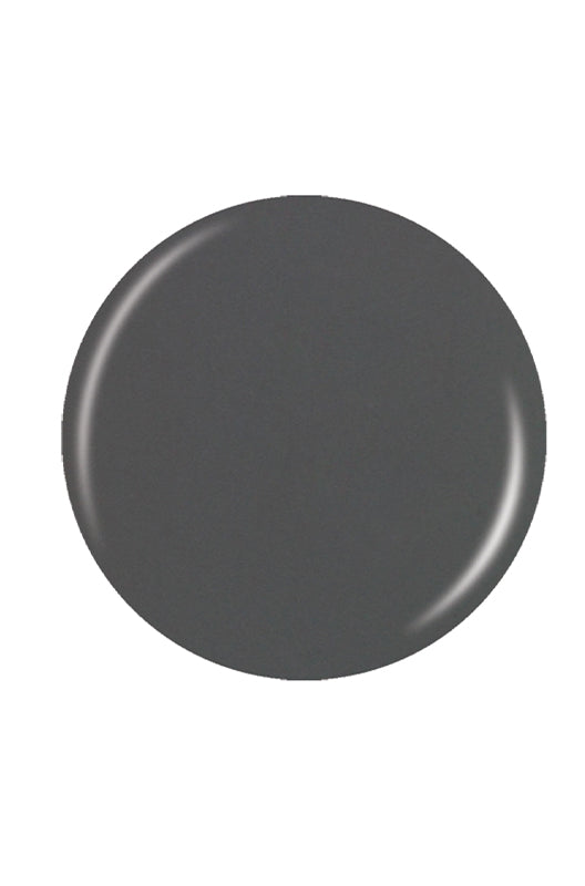 Sample color swatch of China Glaze Nail Lacquer-Recycle variant featuring its dark gray shade
