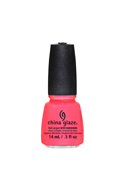 0.5-ounce Capped nail polish bottle from China Glaze in Shell-O color variant