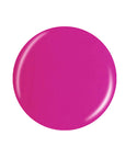 Fuchsia pink button nail color pantone color swatch in a white background